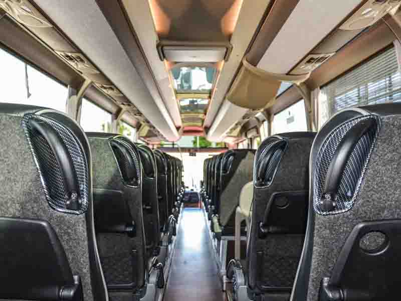 High quality bus inside